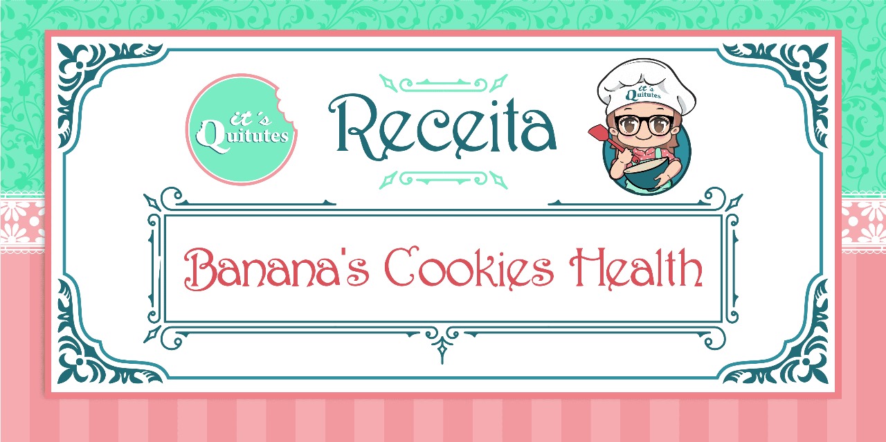 Cookies  Saudáveis de Bananas